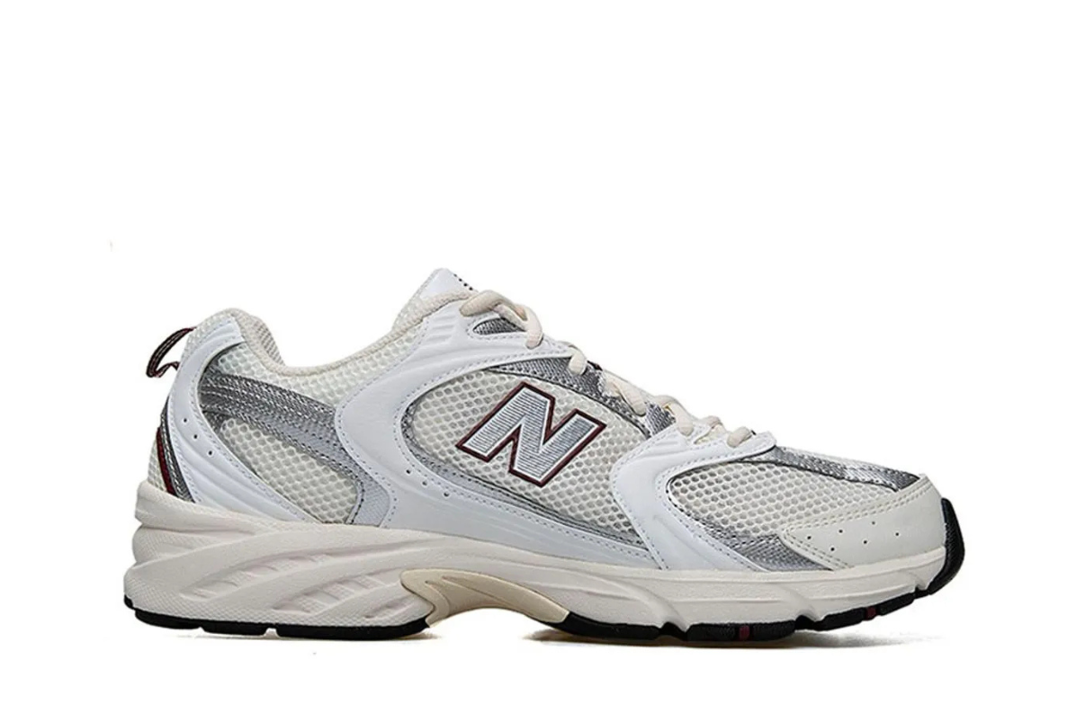 Tênis New Balance 530 Sea Salt White Mercury Red Branco