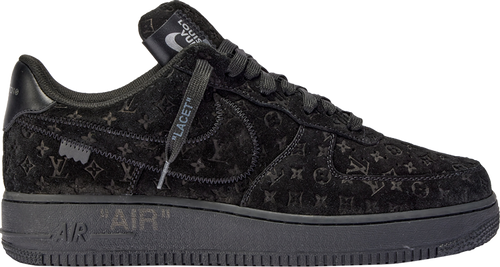Louis Vuitton x Air Force 1 Low 'Triple Black'