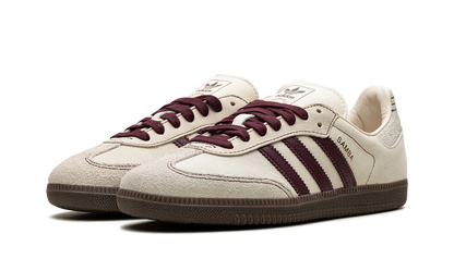 Adidas Samba OG WMNS 'Wonder White Maroon'