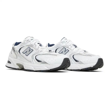 NB 530 White Natural Indigo