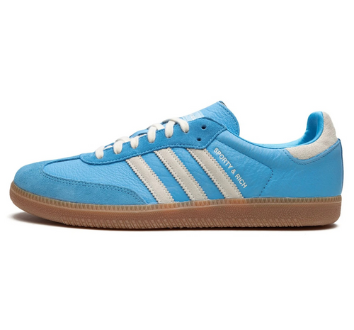 Sporty & Rich x Adidas Samba OG 'Blue Rush'