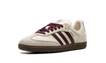 Adidas Samba OG WMNS 'Wonder White Maroon'