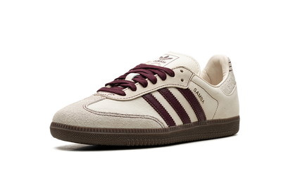 Adidas Samba OG WMNS 'Wonder White Maroon'