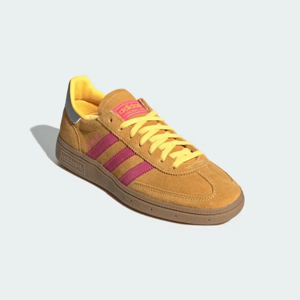 Tênis adidas Handball Spezial Spark Lucid Pink Amarelo