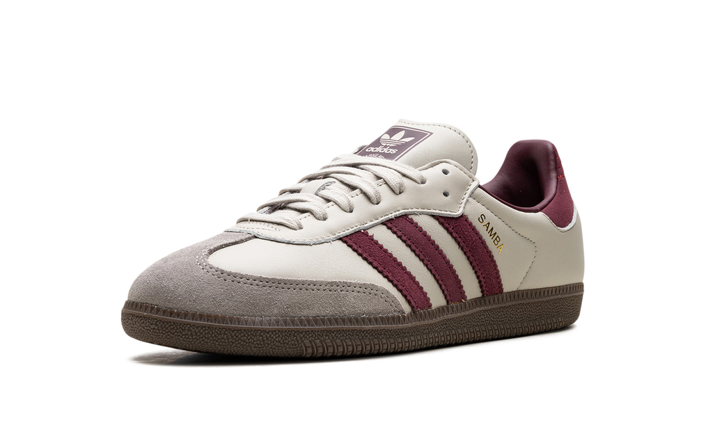 Adidas Samba OG 'Putty Grey Maroon'